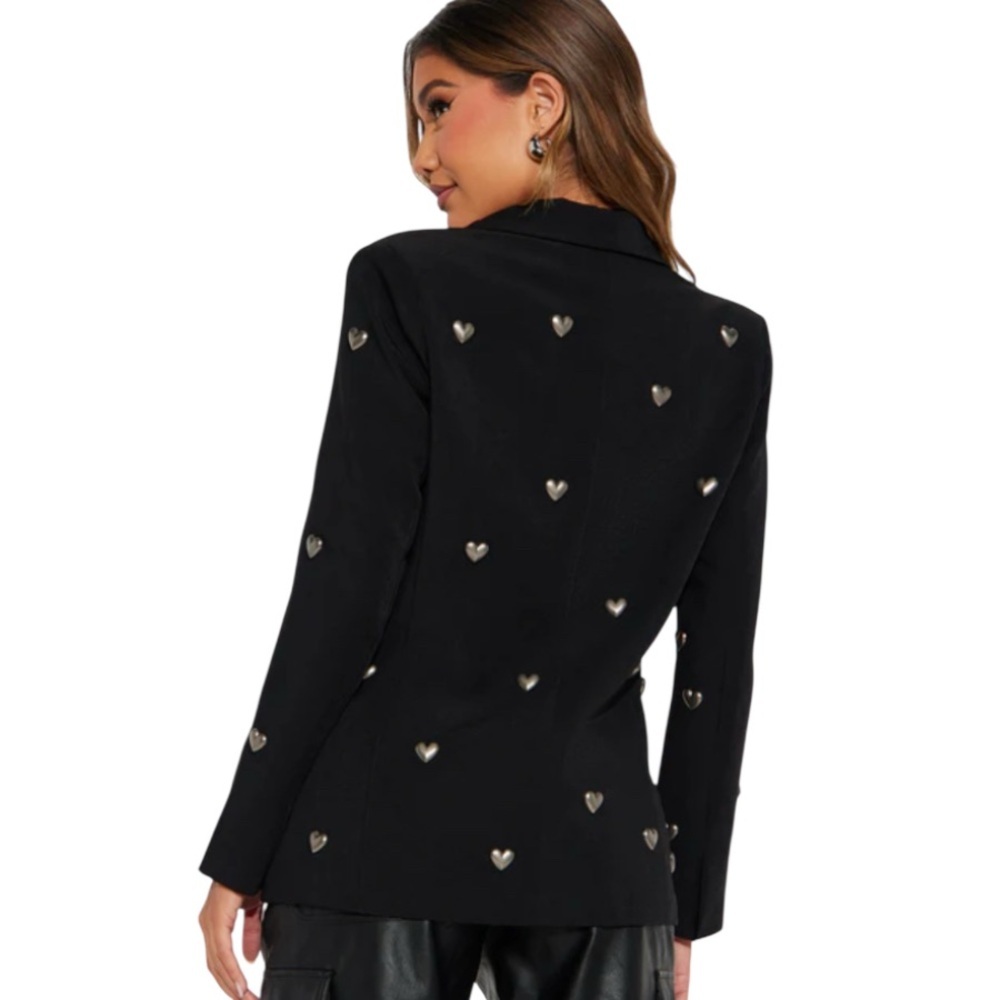 Cloud Ten Cold Hearted Black Blazer - Picture 2 of 3